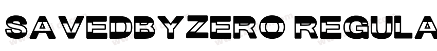 SavedByZero Regular字体转换